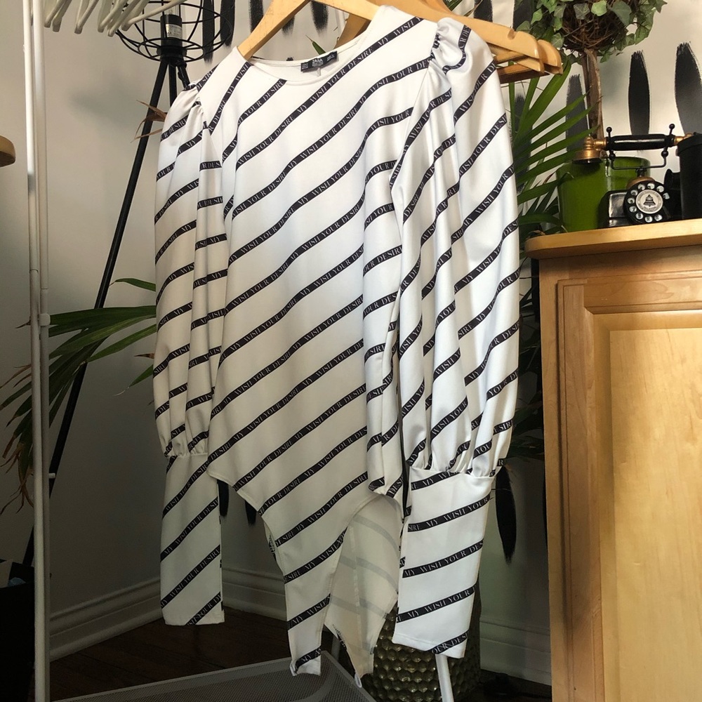 Zara Slogan Bodysuit